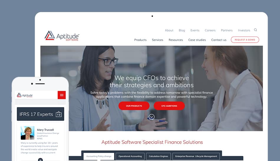 Aptitude WordPress Website