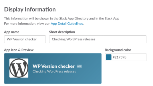 Slack API WordPress