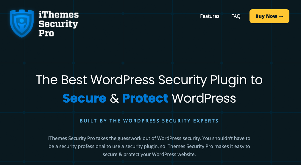 iThemes - WordPress Security Plugin