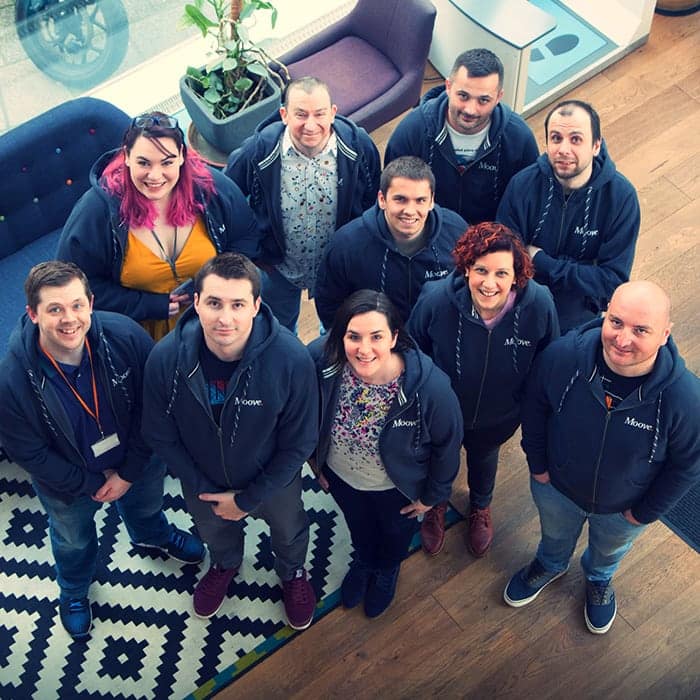 The Moove Agency team - we're passionate about delivering success