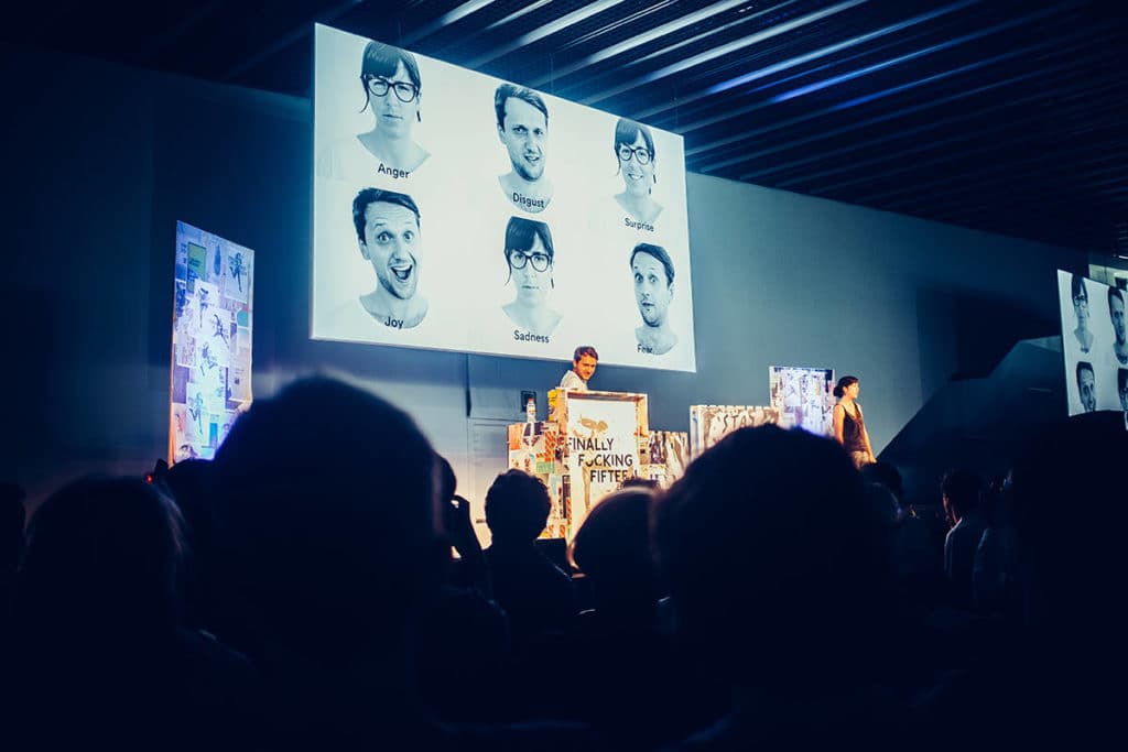 The other talk that I found very inspiring was from Anton and Irene. The creative duo talked about the journey of building their shiny fresh new agency.